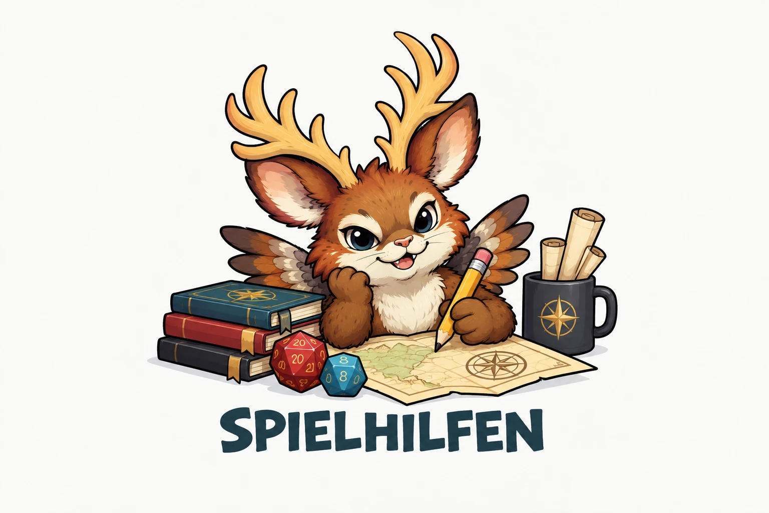 Spielhilfen Maskottchen